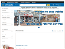 Tablet Screenshot of kamera.nl