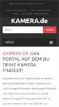 Mobile Screenshot of kamera.de